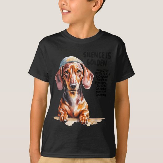 Dachshund Ideas For Women &amp; Novelty Miniature  T-shirt (Voorkant)