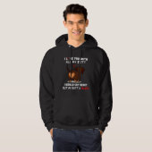 Dachshund, ik hou van je met al mijn spullen. hoodie (Voorkant volledig)
