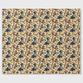 Dachshund Illustratie Cadeaupapier (Vlak)