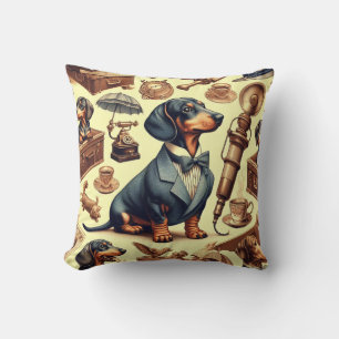 Dachshund Illustratie Kussen