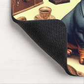  Dachshund Illustratie Muismat (Hoek)
