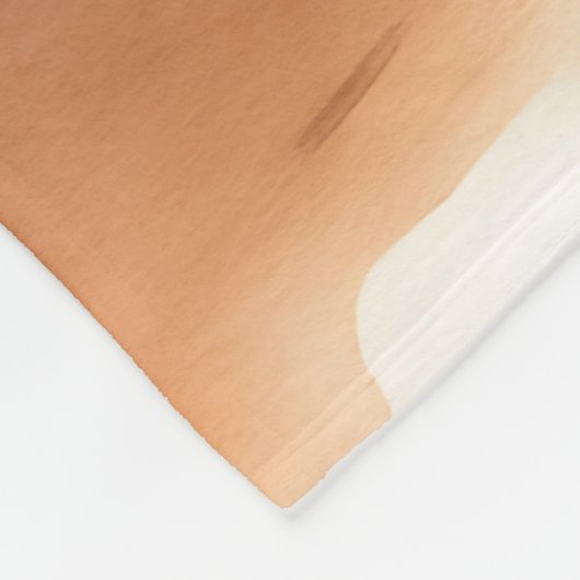  Dachshund in de Oude Bibliotheek Fleece Deken (Hoek)