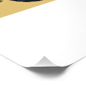 Dachshund in hippie-auto perfect poster (Hoek)