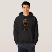 Dachshund in Mijn zak Dachshund Weiner Dog Gift Hoodie (Voorkant volledig)