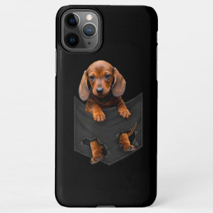 Dachshund in mijn zakdoekje iPhone 11Pro max hoesje