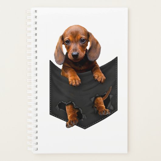 Dachshund In My Pocket Weiner Dog Planner (Voorkant)