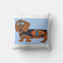 Dachshund in racejasje Worpkussen Kussen