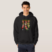 Dachshund in Sock-kerstkerstkerstkerstkerstkerstke Hoodie (Voorkant volledig)