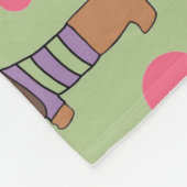 Dachshund in Sweater Fleece Blanket (Hoek)