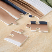 Dachshund in Waterverf Kunst Legpuzzel (Zijkant)