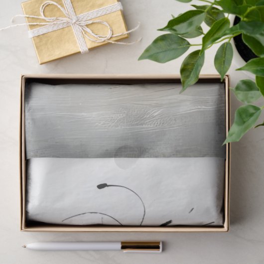 Dachshund Inky de Hond Decoupage Tissuepapier (Geschenk)