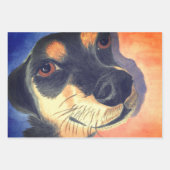 Dachshund Inpakpapier Vel (Voorkant 2)