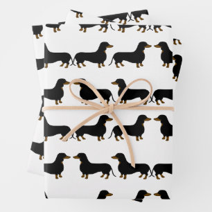 Dachshund inpakpapier vellen