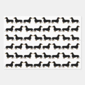 Dachshund inpakpapier vellen (Voorkant)