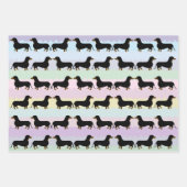 Dachshund inpakpapier vellen (Voorkant 2)