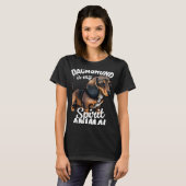 Dachshund is mijn geestdier 4 t-shirt (Voorkant volledig)