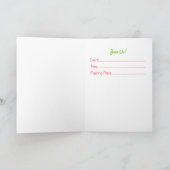 Dachshund It's a Chick Thing Girls Only Invitation (Binnen)