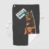 Dachshund Je bent Geweldige Golfhanddoek (Insitu)