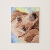 Dachshund Jigzaag Puzzles Legpuzzel (Verticaal)