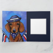 Dachshund Kaart (Binnen)