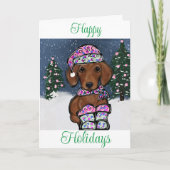 Dachshund   kaart (Voorkant)
