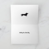 Dachshund Kaart (Binnen)