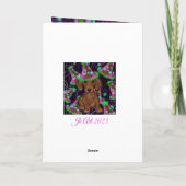 Dachshund Kaart (Achterkant)