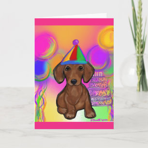 Dachshund Kaart