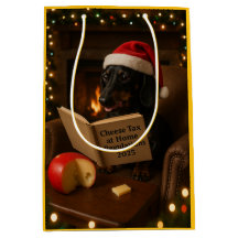 Dachshund 'Kaasbelasting' Kerstcadeautas