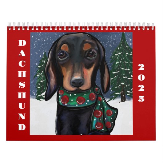 Dachshund kalender (Hoes)