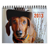 Dachshund-kalender 2013 - piepkleine kroonkreeft kalender (Hoes)