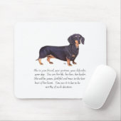 Dachshund Keepomwille - Vrouw Muismat (Met muis)