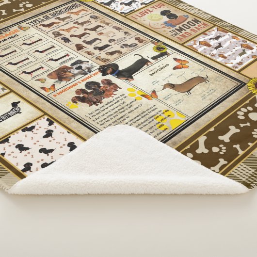 Dachshund Kennis Deken Gift (3/4)