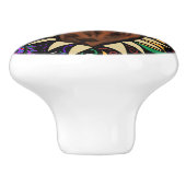 Dachshund Keramische Knop (Zijkant)