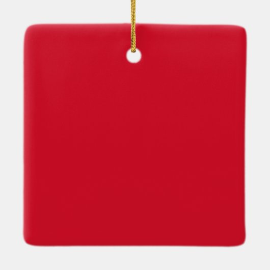 Dachshund Kerst Elf Keramisch Ornament (Achterkant)