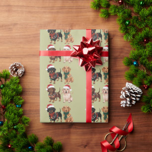 Dachshund Kerst hond Moeder liefhebber Kerstcadeau Cadeaupapier