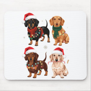 Dachshund Kerst hond Moeder liefhebber Kerstcadeau Muismat
