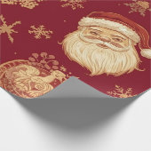 Dachshund kerst inpakpapier (Hoek)