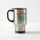 Dachshund Kerst Koffie Mok (Links)