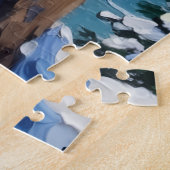 Dachshund Kerst Vuurtoren Vakantie Legpuzzel (Zijkant)