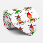 Dachshund-kerstcadeautjes Stropdas (Opgerold)