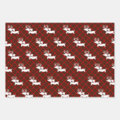 Dachshund-kerstcadeauverpakking - Beste verkopers  Inpakpapier Vel (Voorkant 2)