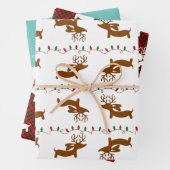 Dachshund-kerstcadeauverpakking - Beste verkopers  Inpakpapier Vel (In situ)