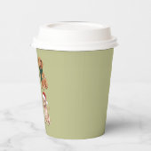 Dachshund Kersthond Moeder Liefhebber Kerstcadeau Papieren Bekers (Links)