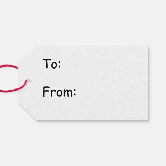 Dachshund Kerstmis Cadeaulabel (Achterkant Horizontaal)