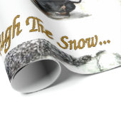 Dachshund Kerstmis Cadeaupapier (Rol Hoek)