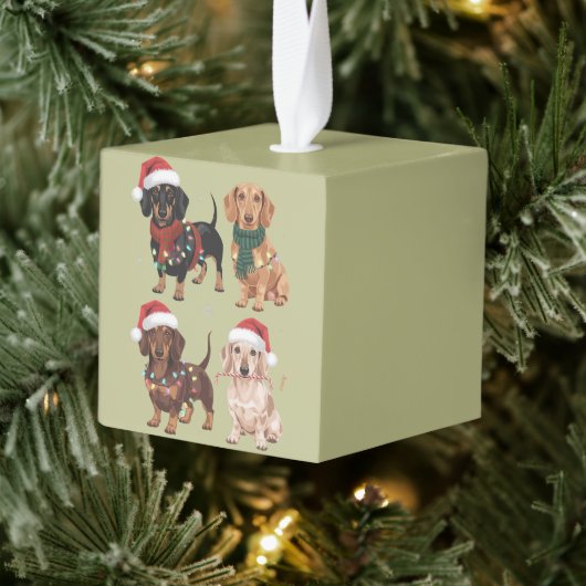 Dachshund Kerstmis Hond Moeder Liefhebber Kerstcad Decoratie (Boom)