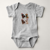Dachshund Kerstmis Hond Moeder Liefhebber Kerstcad
