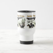 Dachshund Kerstmis Reisbeker (Center)