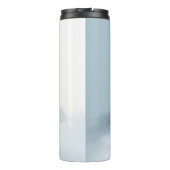 Dachshund Kerstmis sneeuw winter Thermosbeker (Achterkant)